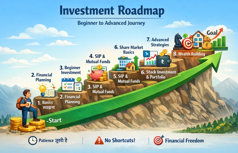 Investment Roadmap – Beginner to Advanced Journey