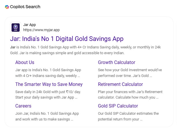 गुल्लक - Jar App Jar: India's No 1 Digital Gold Savings App